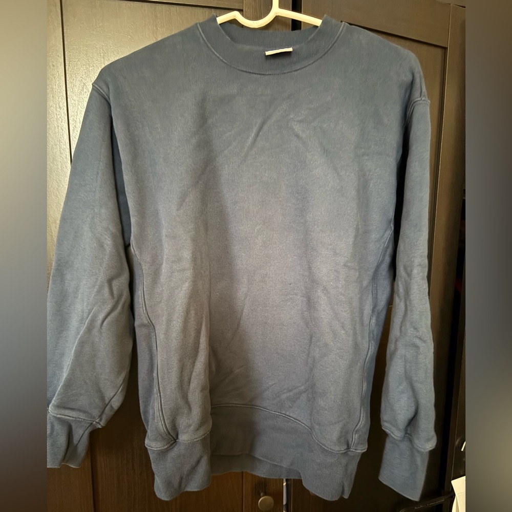 TNA Cozy Fleece Boyfriend Sweater - Admiral